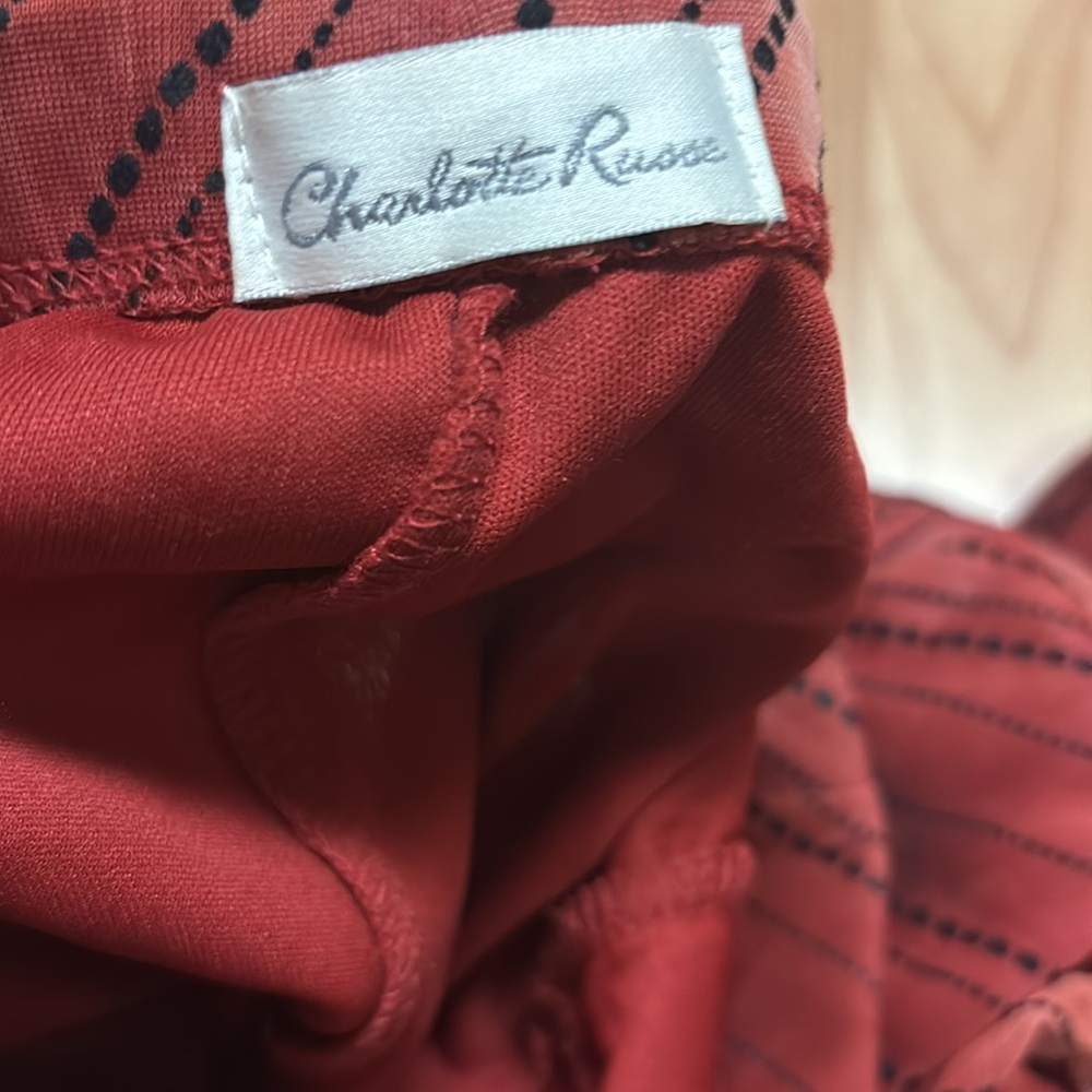 Charolette Russe Red Strapless Dress - Picture 3 of 4